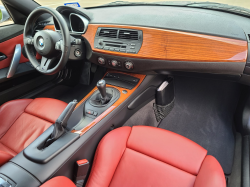2006 BMW Z4 M Coupe in Silver Gray Metallic over Imola Red Nappa