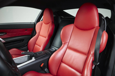 2006 BMW Z4 M Coupe in Silver Gray Metallic over Imola Red Nappa