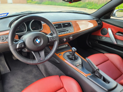 2006 BMW Z4 M Coupe in Silver Gray Metallic over Imola Red Nappa