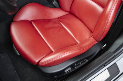 2006 BMW Z4 M Coupe in Silver Gray Metallic over Imola Red Nappa