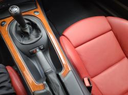 2006 BMW Z4 M Coupe in Silver Gray Metallic over Imola Red Nappa