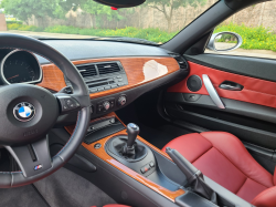2006 BMW Z4 M Coupe in Silver Gray Metallic over Imola Red Nappa