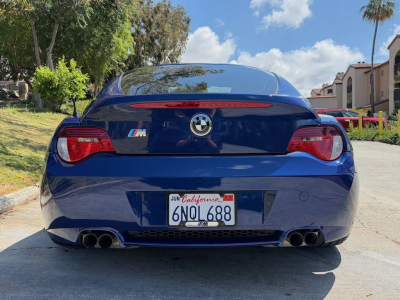 2006 BMW Z4 M Coupe in Interlagos Blue Metallic over Black Nappa