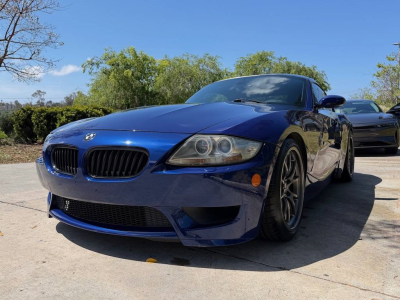 2006 BMW Z4 M Coupe in Interlagos Blue Metallic over Black Nappa