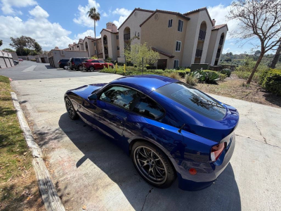 2006 BMW Z4 M Coupe in Interlagos Blue Metallic over Black Nappa