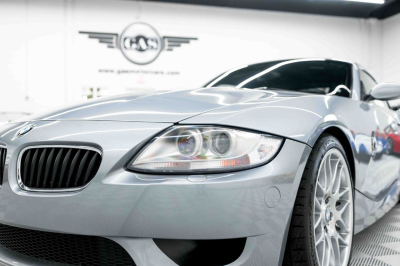 2006 BMW Z4 M Coupe in Silver Gray Metallic over Black Extended Nappa