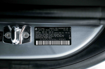 2006 BMW Z4 M Coupe in Silver Gray Metallic over Black Extended Nappa
