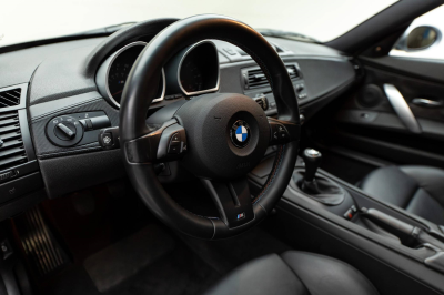 2006 BMW Z4 M Coupe in Silver Gray Metallic over Black Nappa