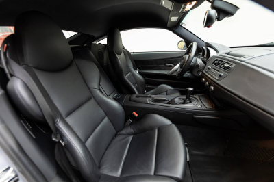 2006 BMW Z4 M Coupe in Silver Gray Metallic over Black Nappa