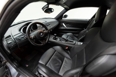 2006 BMW Z4 M Coupe in Silver Gray Metallic over Black Nappa