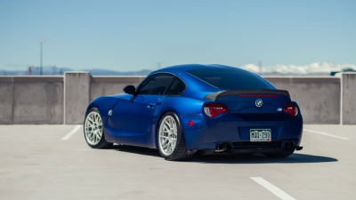 2006 BMW Z4 M Coupe in Interlagos Blue Metallic over Black Extended Nappa