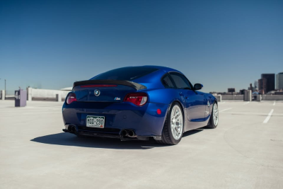 2006 BMW Z4 M Coupe in Interlagos Blue Metallic over Black Extended Nappa