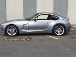 2006 BMW Z4 M Coupe in Silver Gray Metallic over Imola Red Nappa