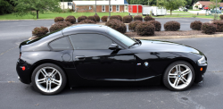 2006 BMW Z4 M Coupe in Black Sapphire Metallic over Black Nappa