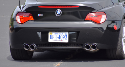 2006 BMW Z4 M Coupe in Black Sapphire Metallic over Black Nappa