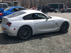 2006 BMW Z4 M Coupe in Titanium Silver Metallic over Black Nappa