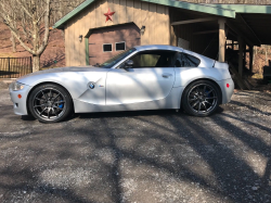 2006 BMW Z4 M Coupe in Titanium Silver Metallic over Black Nappa