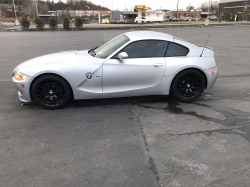 2006 BMW Z4 M Coupe in Titanium Silver Metallic over Black Nappa