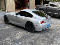 2006 BMW Z4 M Coupe in Titanium Silver Metallic over Black Nappa