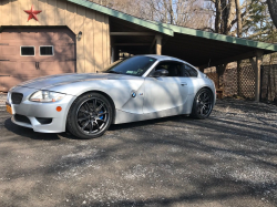 2006 BMW Z4 M Coupe in Titanium Silver Metallic over Black Nappa