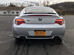 2006 BMW Z4 M Coupe in Titanium Silver Metallic over Black Nappa