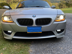 2006 BMW Z4 M Coupe in Titanium Silver Metallic over Black Nappa