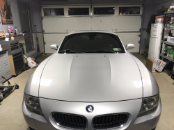 2006 BMW Z4 M Coupe in Titanium Silver Metallic over Black Nappa