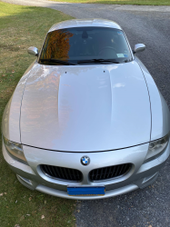 2006 BMW Z4 M Coupe in Titanium Silver Metallic over Black Nappa