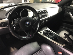 2006 BMW Z4 M Coupe in Titanium Silver Metallic over Black Nappa