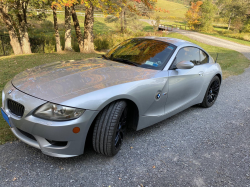 2006 BMW Z4 M Coupe in Titanium Silver Metallic over Black Nappa
