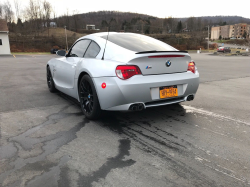 2006 BMW Z4 M Coupe in Titanium Silver Metallic over Black Nappa