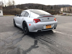 2006 BMW Z4 M Coupe in Titanium Silver Metallic over Black Nappa