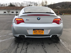 2006 BMW Z4 M Coupe in Titanium Silver Metallic over Black Nappa
