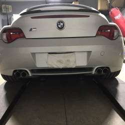 2006 BMW Z4 M Coupe in Titanium Silver Metallic over Black Nappa