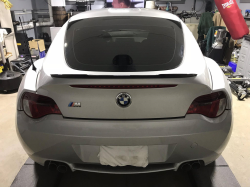 2006 BMW Z4 M Coupe in Titanium Silver Metallic over Black Nappa