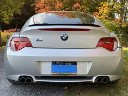 2006 BMW Z4 M Coupe in Titanium Silver Metallic over Black Nappa