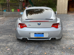 2006 BMW Z4 M Coupe in Titanium Silver Metallic over Black Nappa