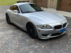 2006 BMW Z4 M Coupe in Titanium Silver Metallic over Black Nappa