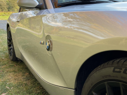 2006 BMW Z4 M Coupe in Titanium Silver Metallic over Black Nappa