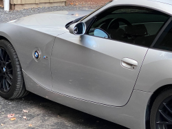 2006 BMW Z4 M Coupe in Titanium Silver Metallic over Black Nappa
