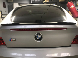 2006 BMW Z4 M Coupe in Titanium Silver Metallic over Black Nappa