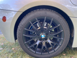 2006 BMW Z4 M Coupe in Titanium Silver Metallic over Black Nappa