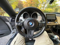 2006 BMW Z4 M Coupe in Titanium Silver Metallic over Black Nappa