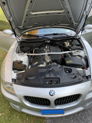 2006 BMW Z4 M Coupe in Titanium Silver Metallic over Black Nappa
