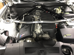 2006 BMW Z4 M Coupe in Titanium Silver Metallic over Black Nappa
