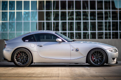 2006 BMW Z4 M Coupe in Titanium Silver Metallic over Black Nappa