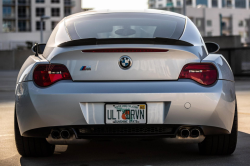 2006 BMW Z4 M Coupe in Titanium Silver Metallic over Black Nappa