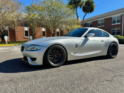 2006 BMW Z4 M Coupe in Titanium Silver Metallic over Black Nappa