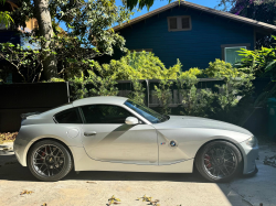 2006 BMW Z4 M Coupe in Titanium Silver Metallic over Black Nappa