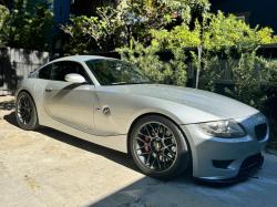 2006 BMW Z4 M Coupe in Titanium Silver Metallic over Black Nappa